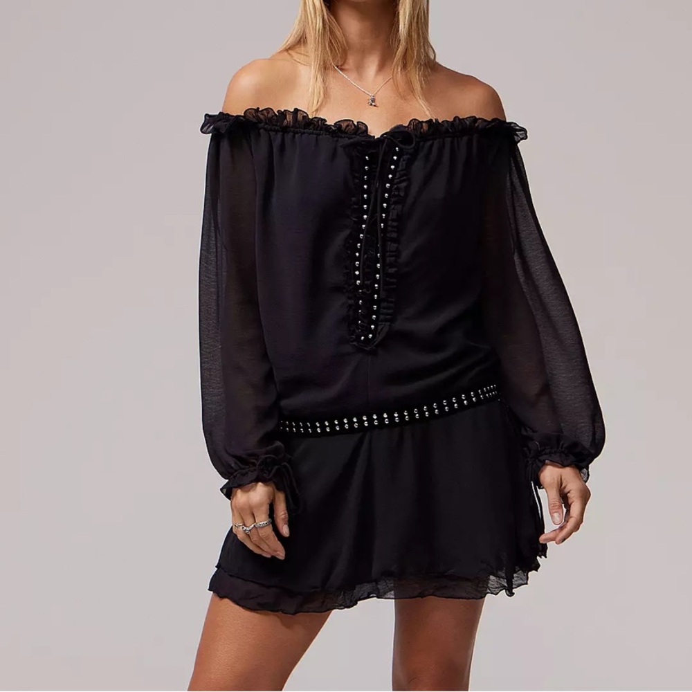 Silence + Noise Roxanne Mini Dress